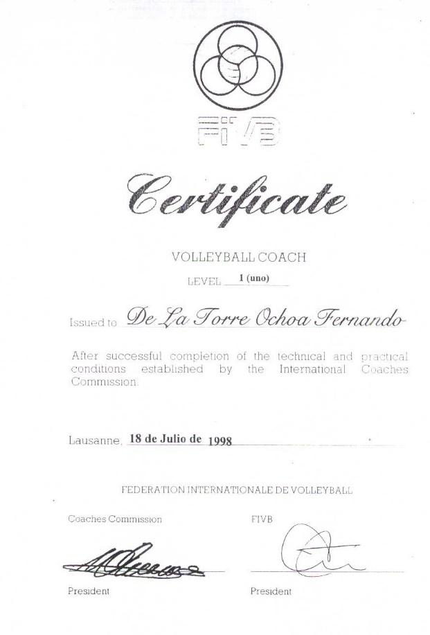 Certificado