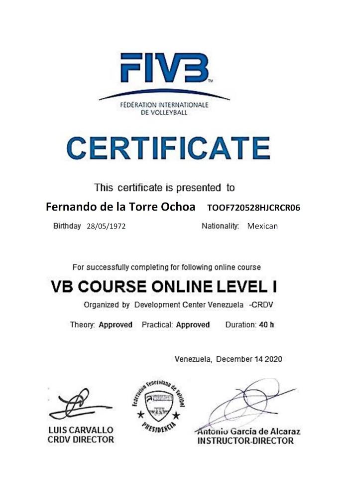 Certificado