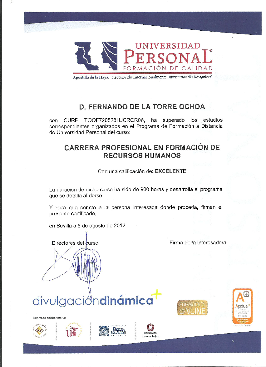 Certificado